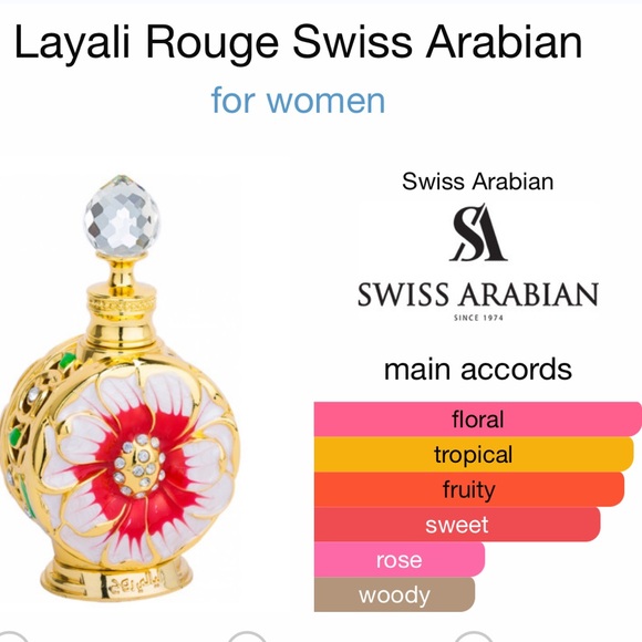 Swiss Arabian Layali Rouge Perfume Oil - Picture 5 of 5